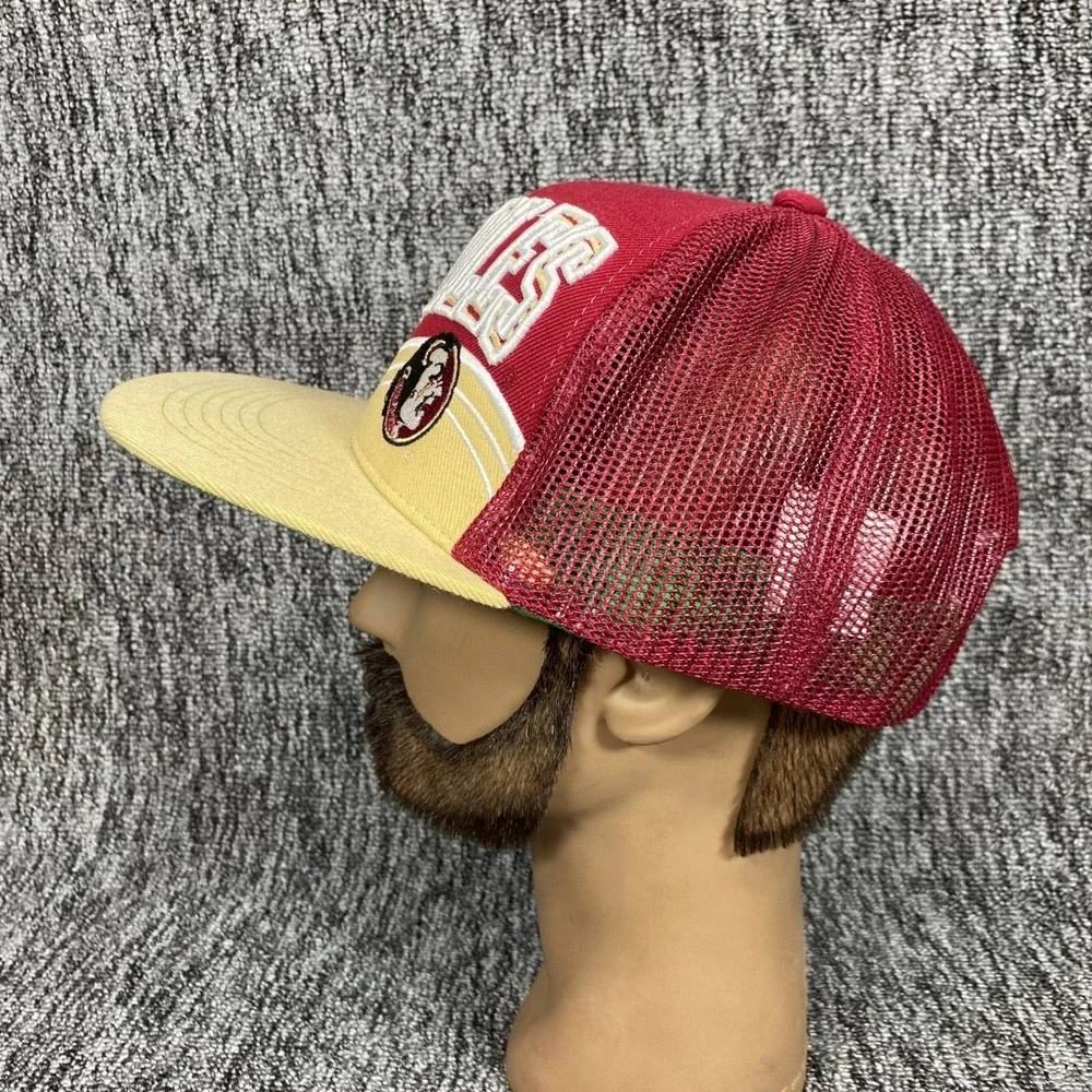 Top Of The World Florida State Seminoles Trucker Hat Snapback FSU Green Bottom